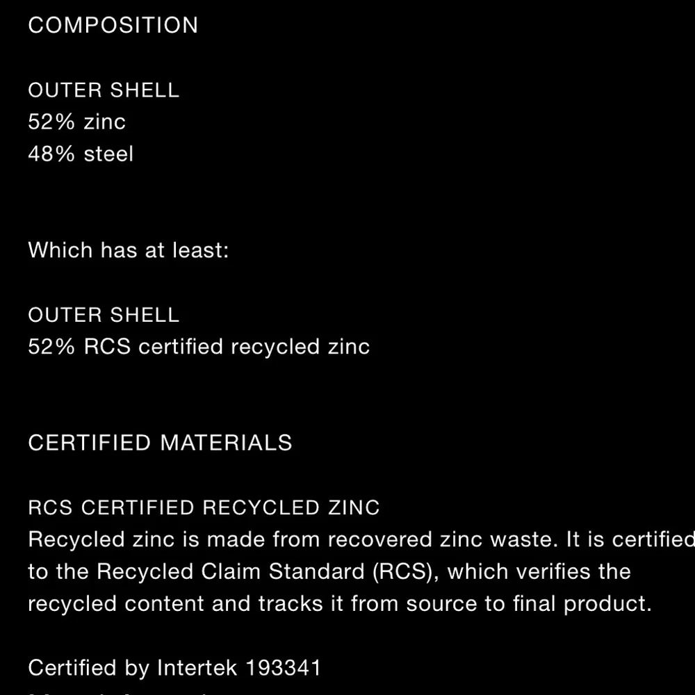 Zara engraved metal piece link belt